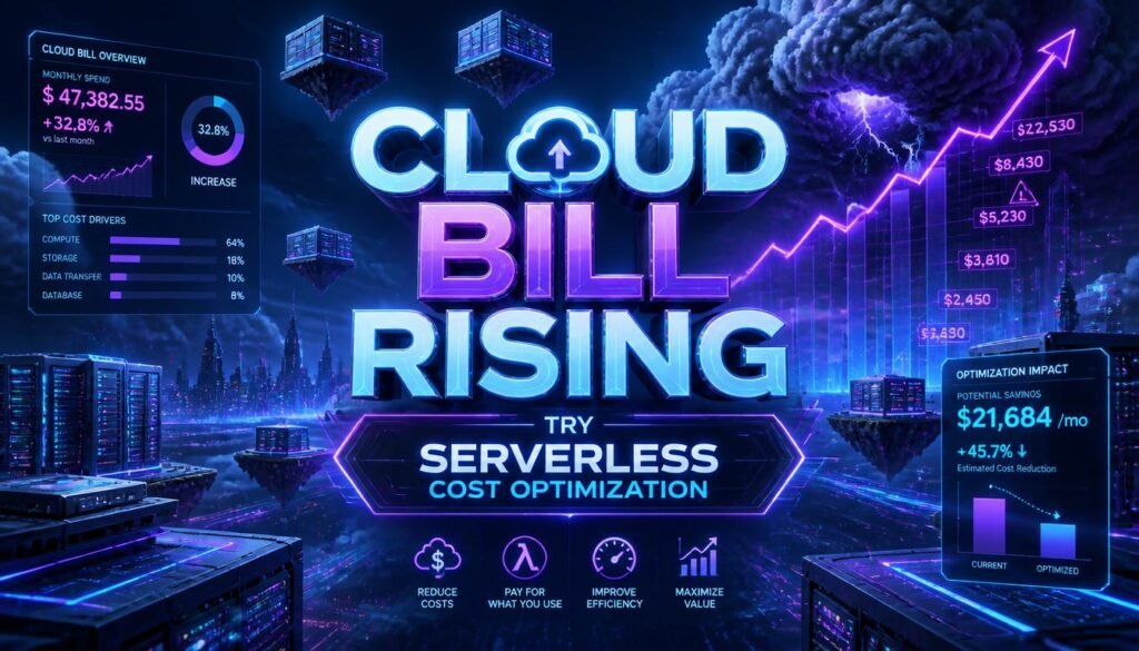 Cloud Bill Rising - Try Serverless Cost Optimization