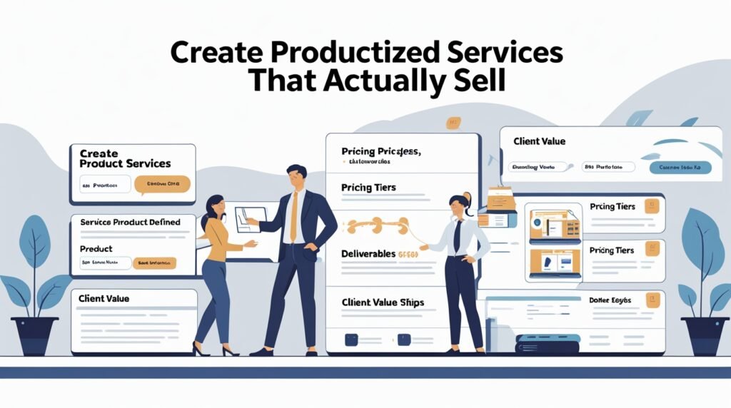 Create Productized Services That Actually Sell