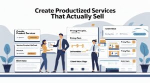 Create Productized Services That Actually Sell